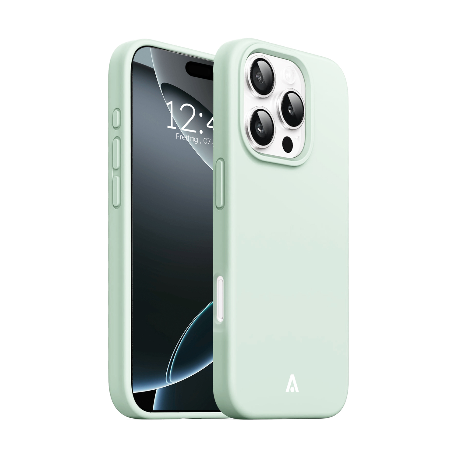 alkaya. | LUCID Silikon Case kompatibel mit Magsafe Mint Grün, iPhone 16 Pro Max