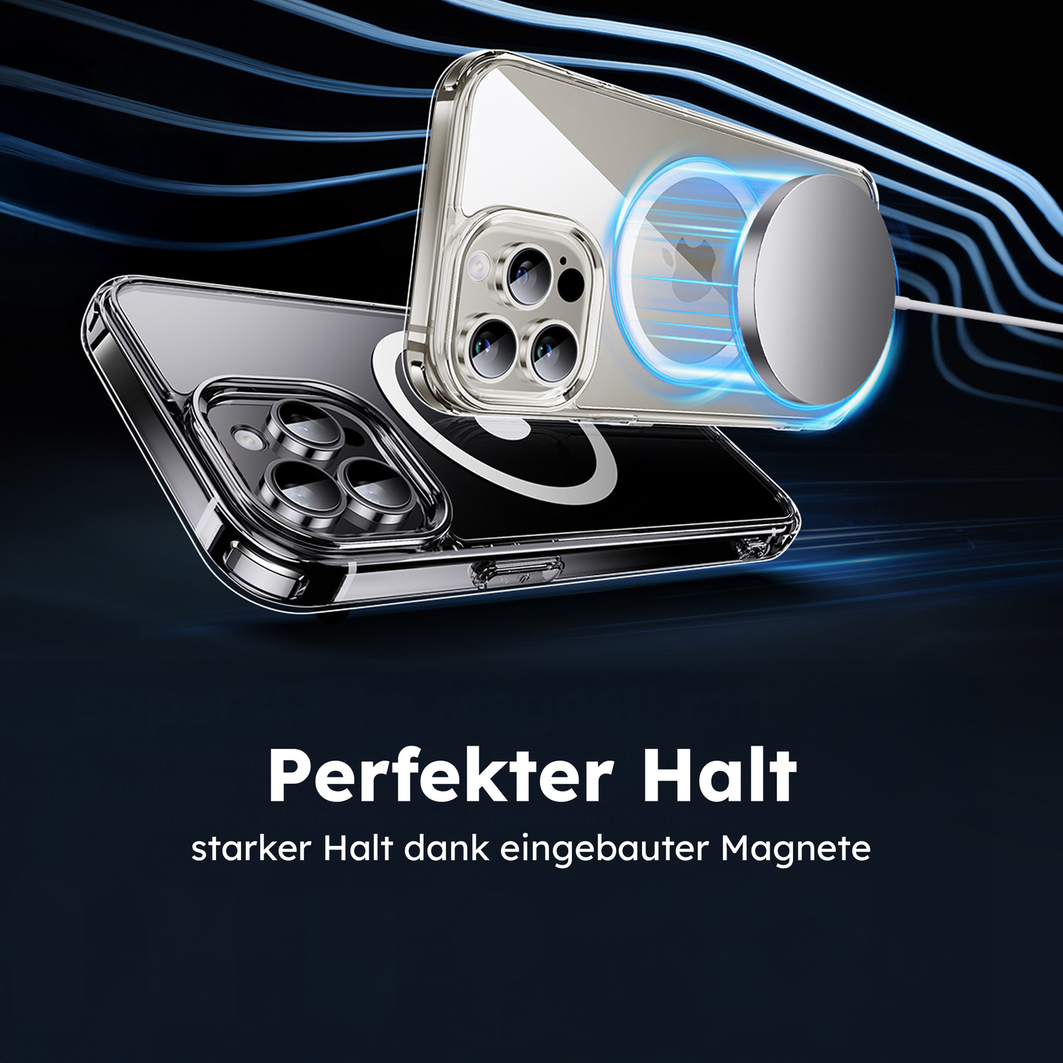alkaya. | LUCID Clear Case kompatibel mit Magsafe transparent, iPhone 15 Pro Max
