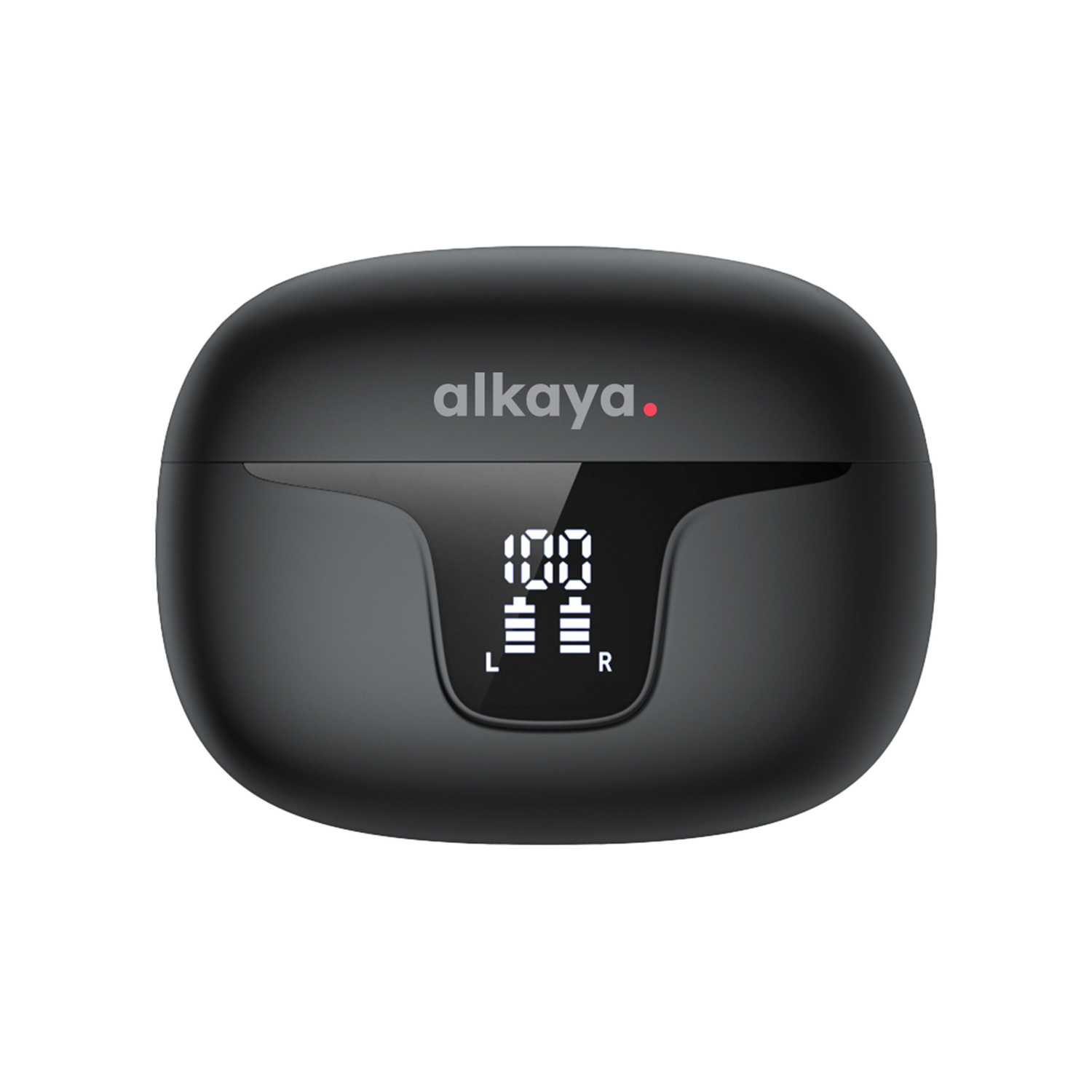 alkaya. | A Buds Quantum Sound | Bluetooth Kopfhörer | Display mit Ladestatus Schwarz