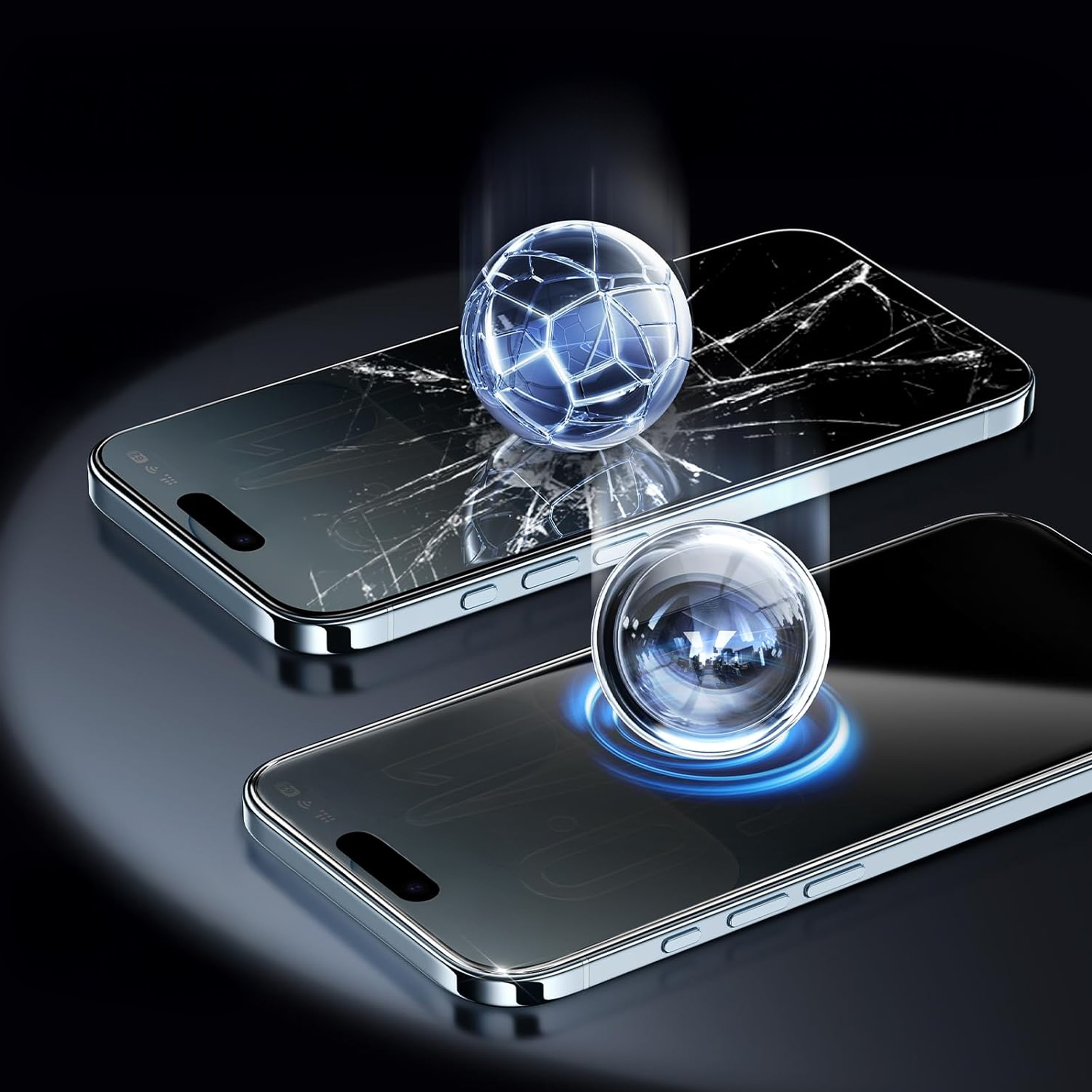 alkaya. | A Shield | Displayschutzglass | 3D Full Cover, privacy, iPhone 17 Air