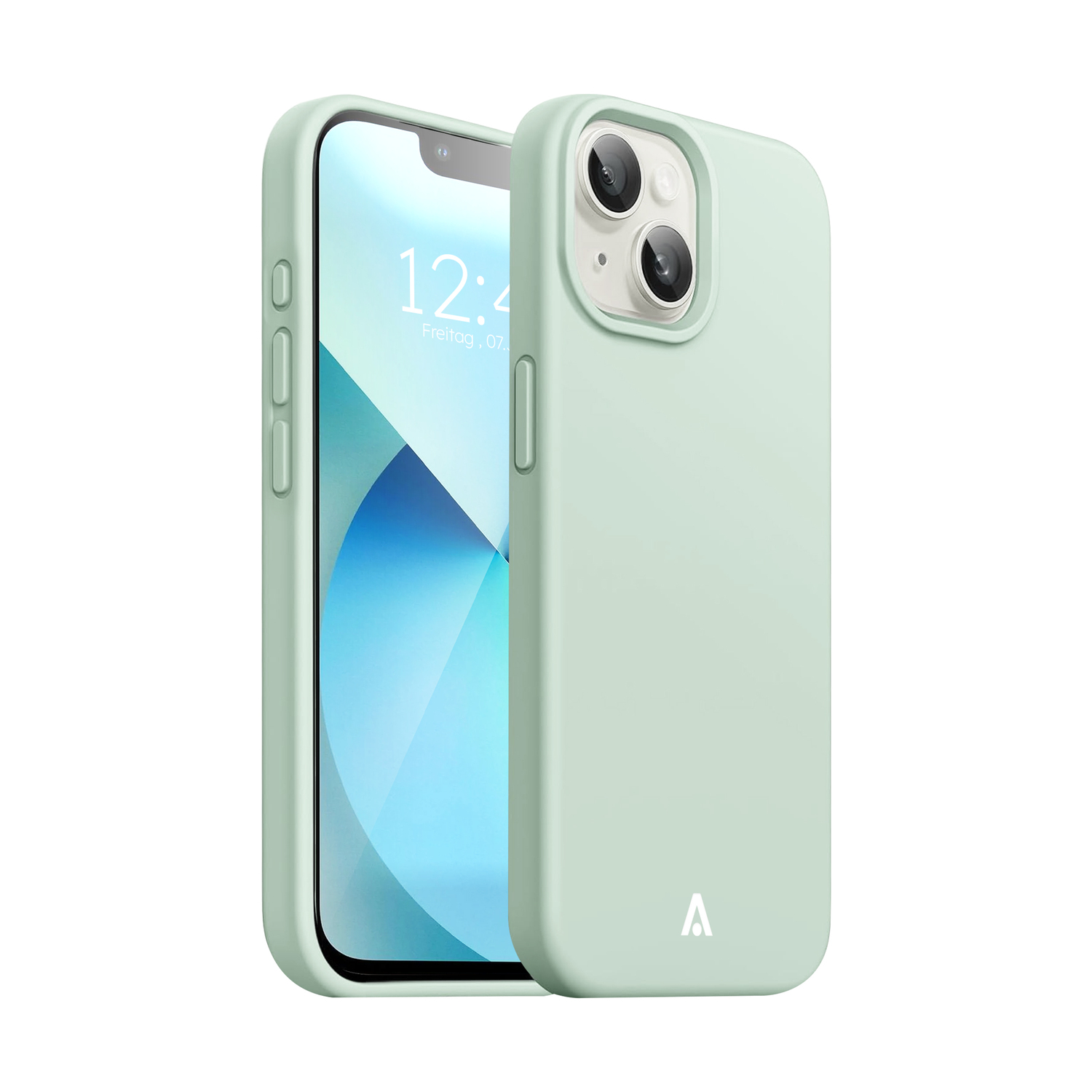alkaya. | LUCID Silikon Case kompatibel mit Magsafe mint grün, iPhone 13 mini