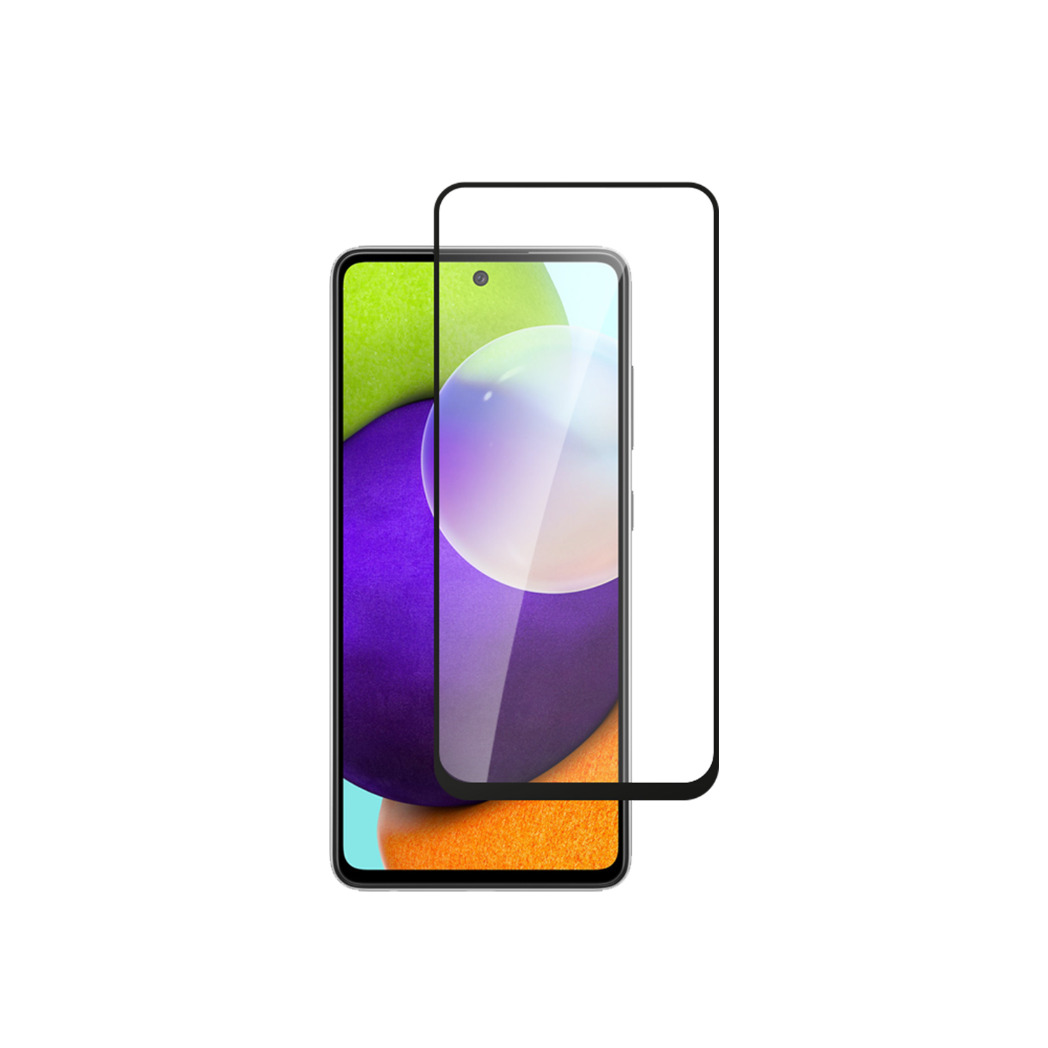 alkaya. | A Shield | Displayschutzglas | 3D Full Cover transparent, Samsung A52 / A55