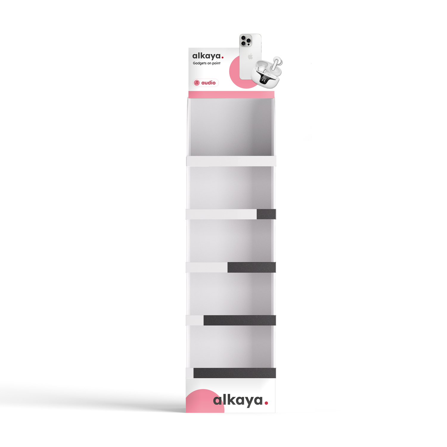 alkaya. | Floor Displays  | Audio / Gadget  | Mittel Rot / Gelb