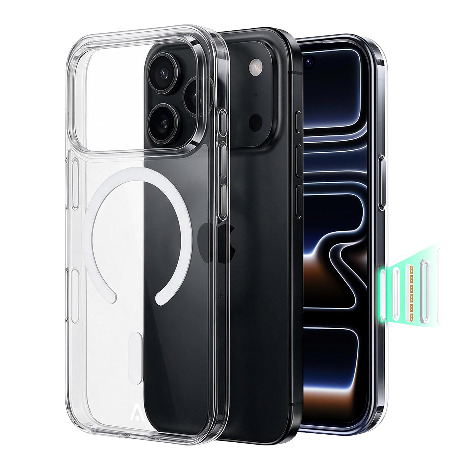 alkaya. | LUCID Clear Case kompatibel mit Magsafe transparent, iPhone 18 Pro Max