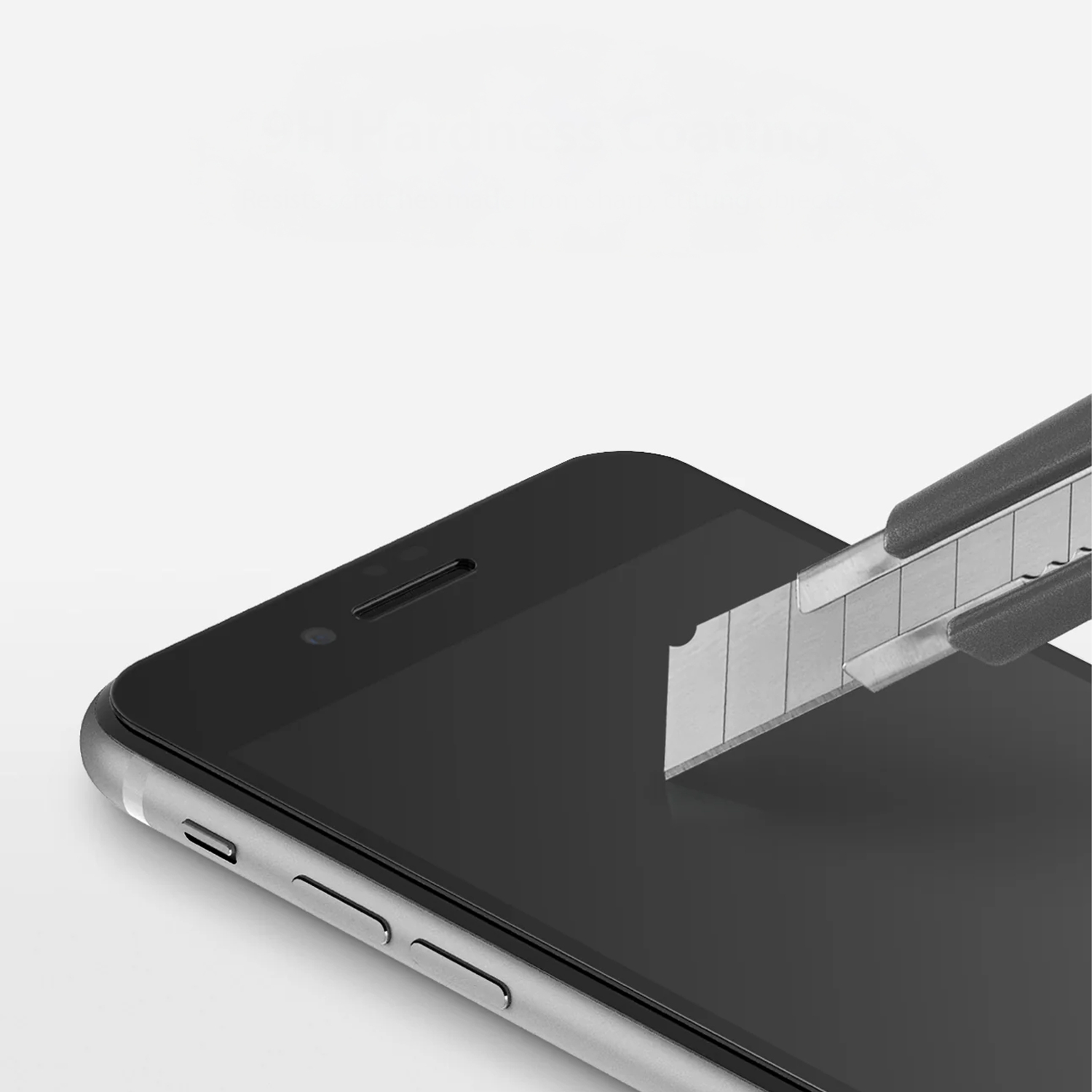 alkaya. | A Shield | Displayschutzglas | 3D Full Cover transparent, iPhone SE3