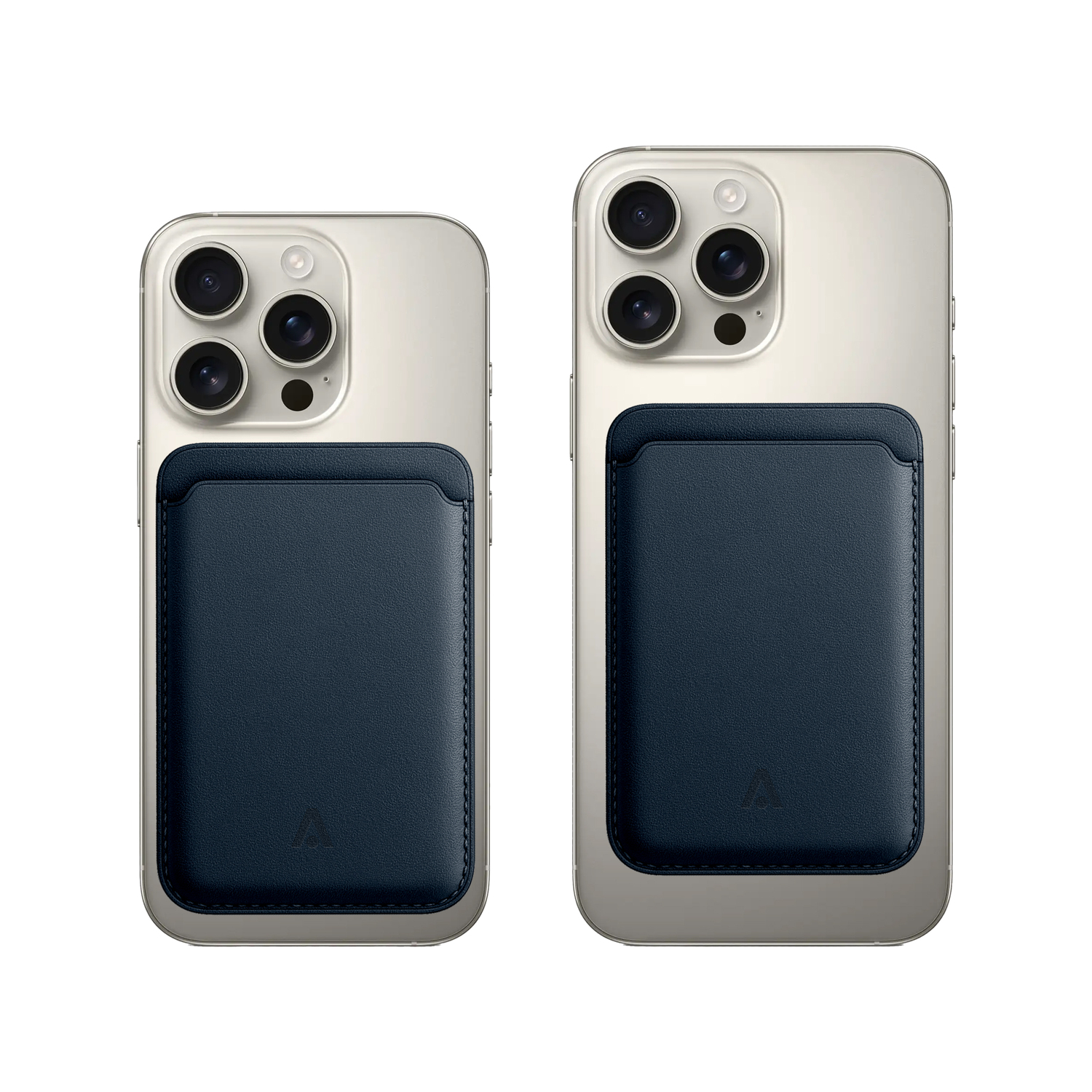 alkaya. | Cardy | Card Holder für bis zu 3 Karten unterstützt MagSafe-Technologie, Blau