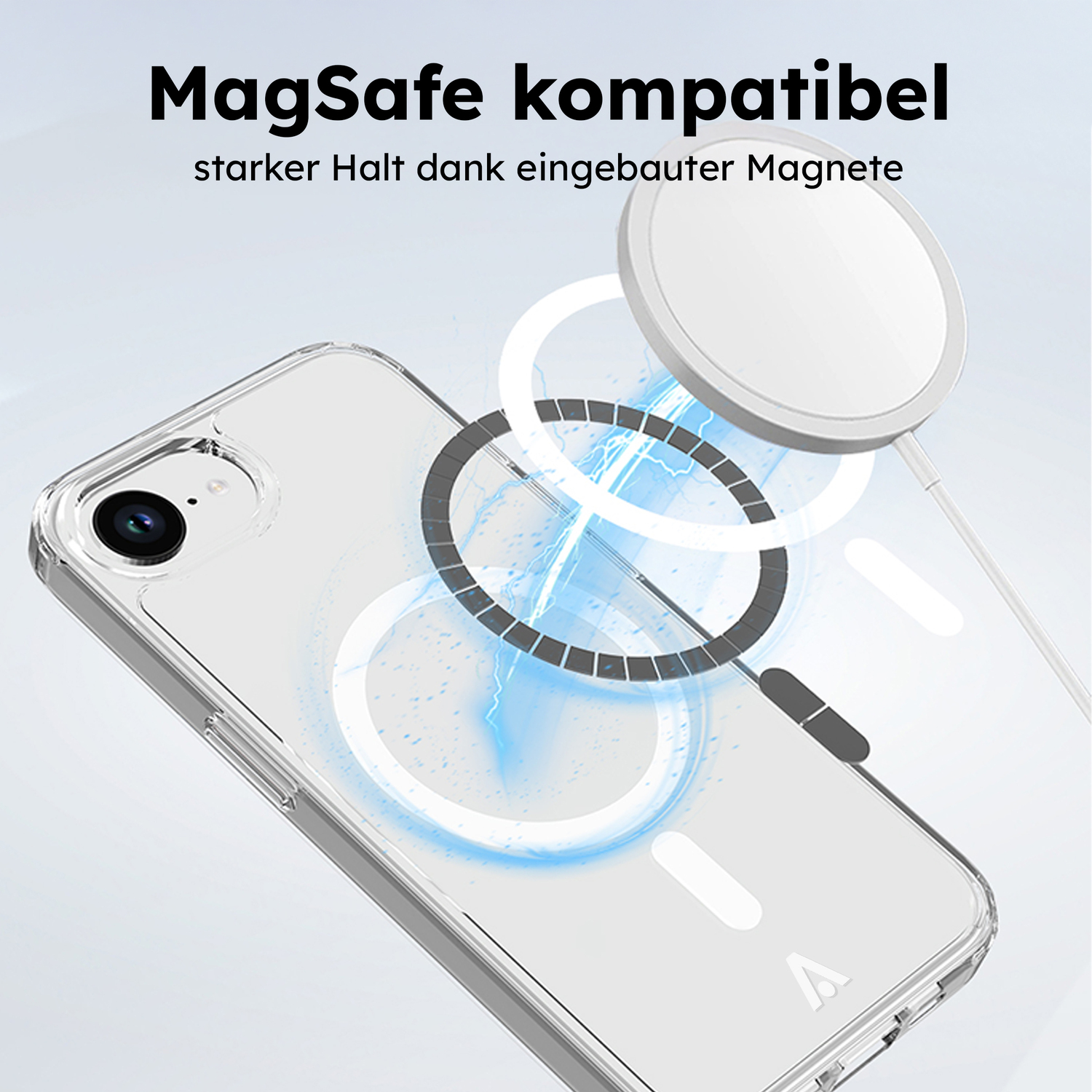 alkaya. | LUCID Clear Case kompatibel mit Magsafe transparent, iPhone 16e / 17e