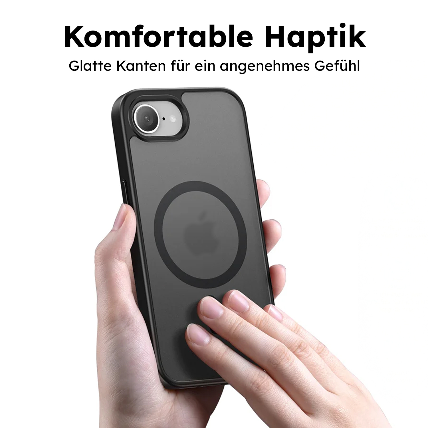 alkaya. | LUCID Protect Case kompatibel mit Magsafe  schwarz, iPhone 16e / 17e