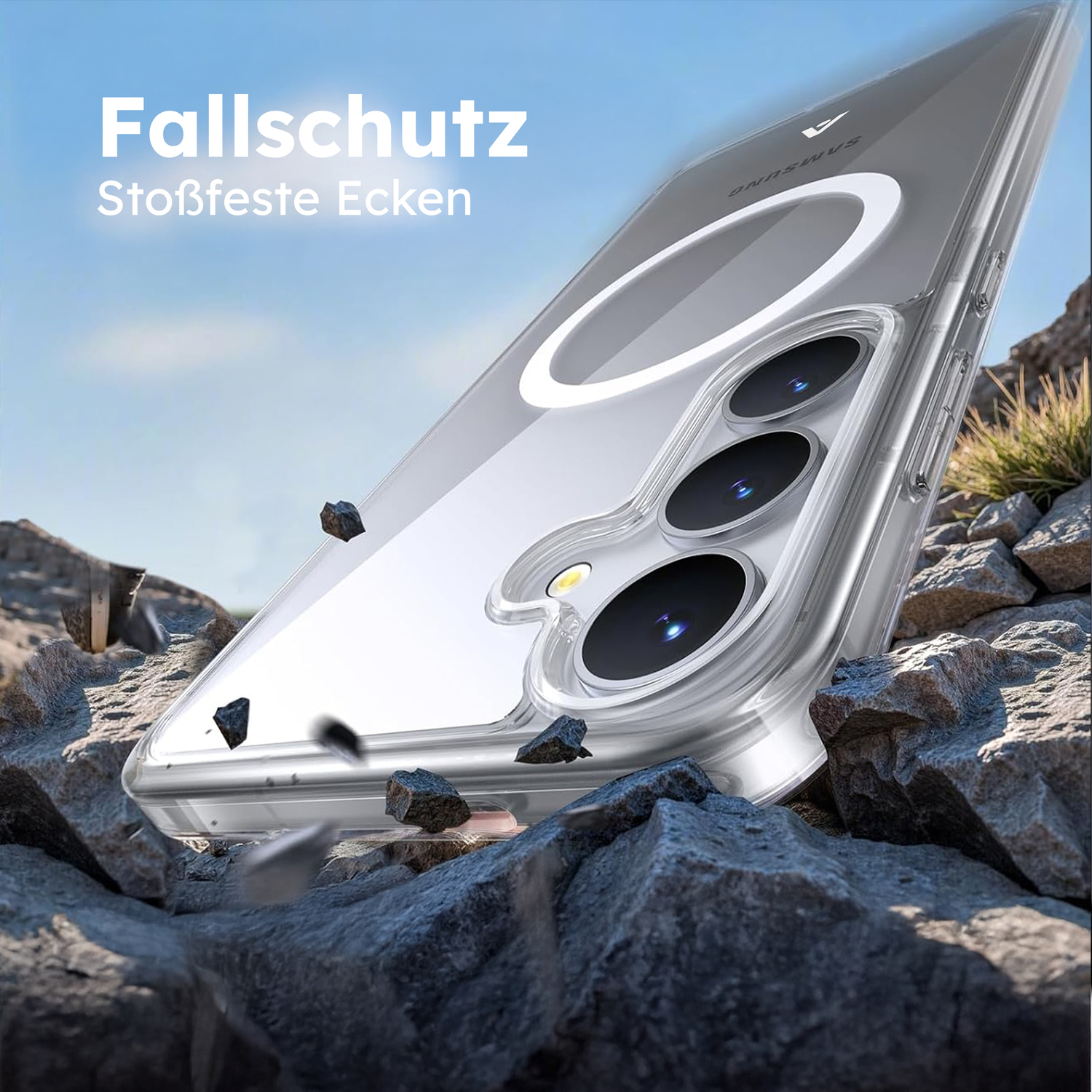 alkaya. | LUCID Clear Case kompatibel mit Magsafe Samsung S25