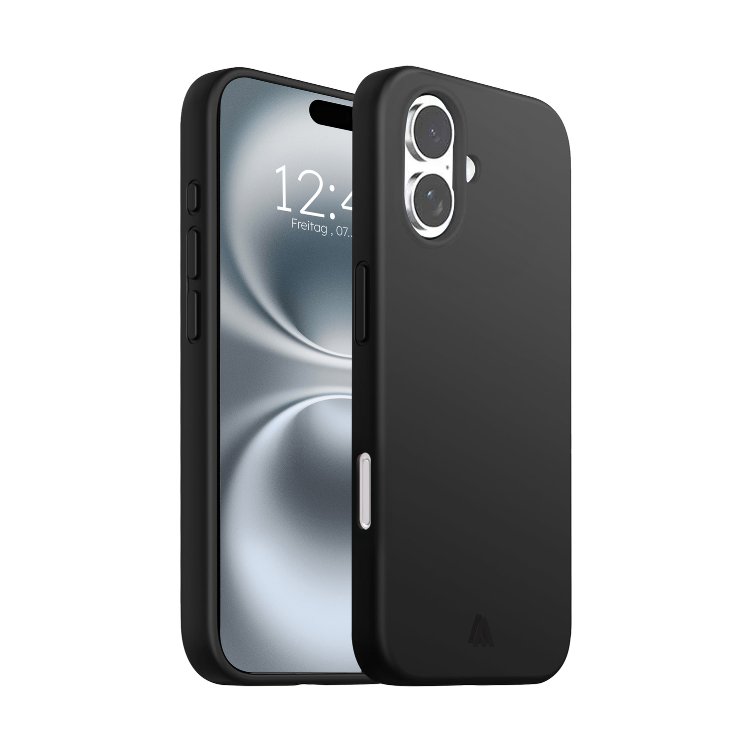 alkaya. | LUCID Silikon Case kompatibel mit Magsafe schwarz, iPhone 16 Plus