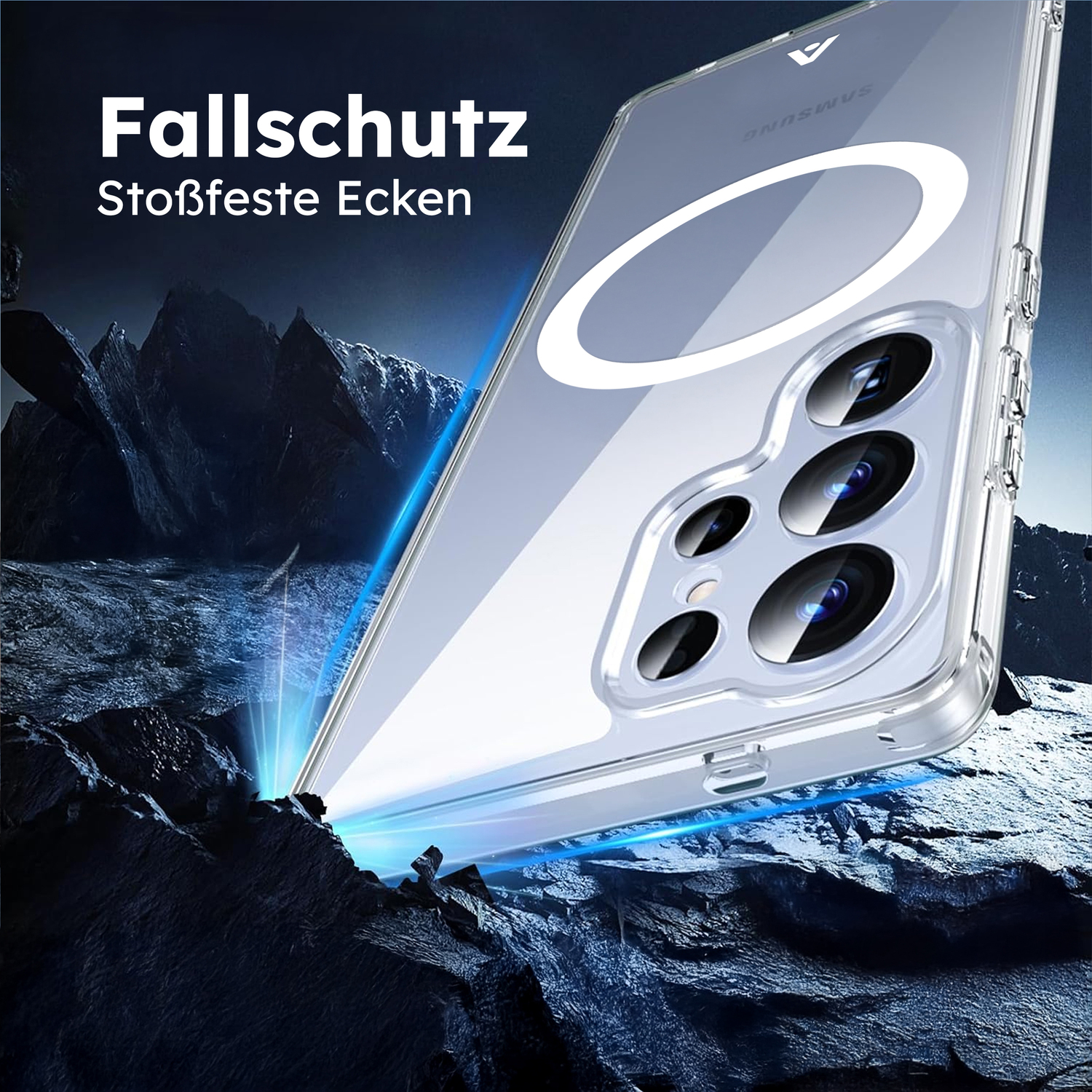 alkaya. | LUCID Clear Case kompatibel mit Magsafe Samsung S25 Ultra