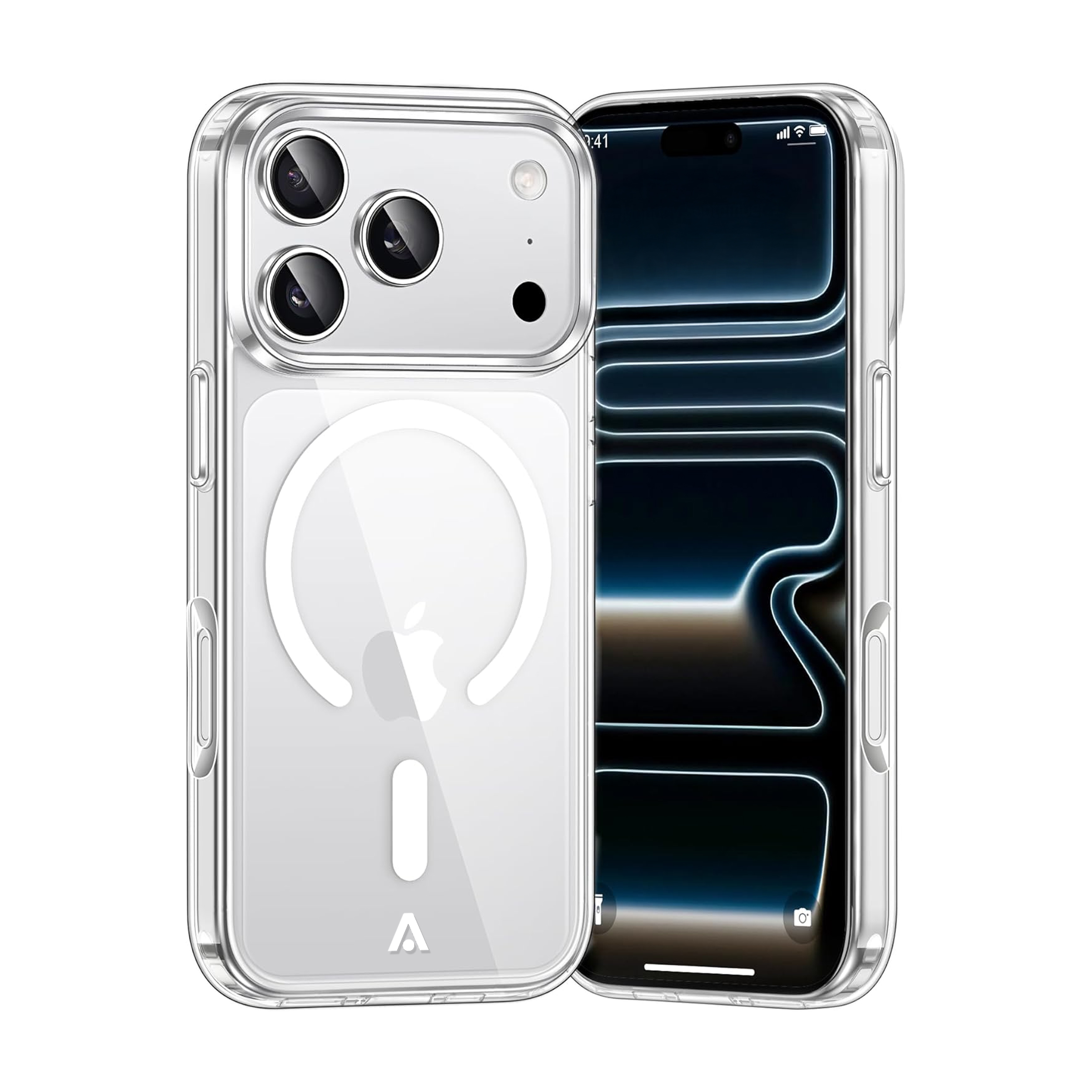 alkaya. | LUCID Clear Case kompatibel mit Magsafe transparent, iPhone 17 Pro Max
