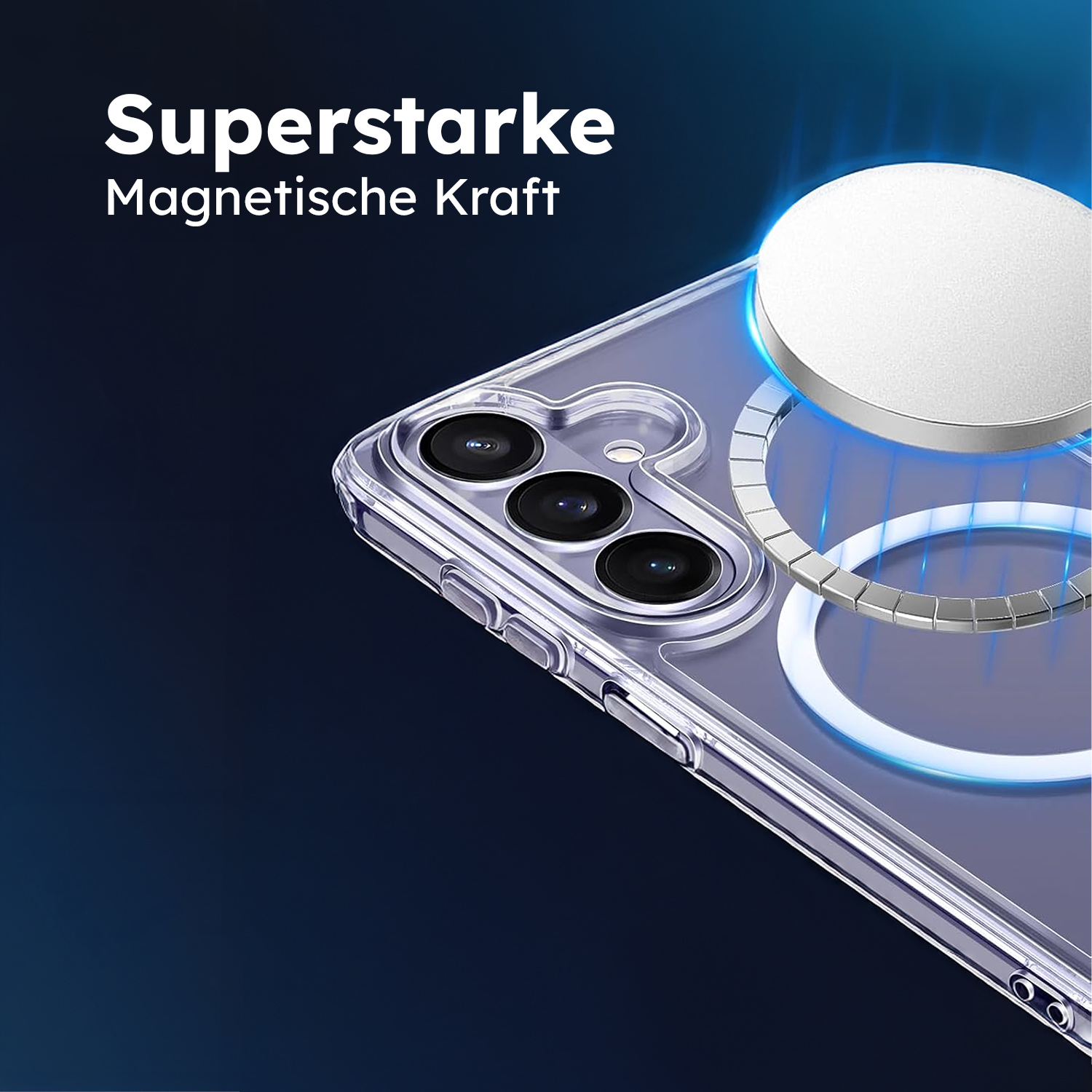 alkaya. | LUCID Clear Case kompatibel mit Magsafe Samsung S26+ transparent