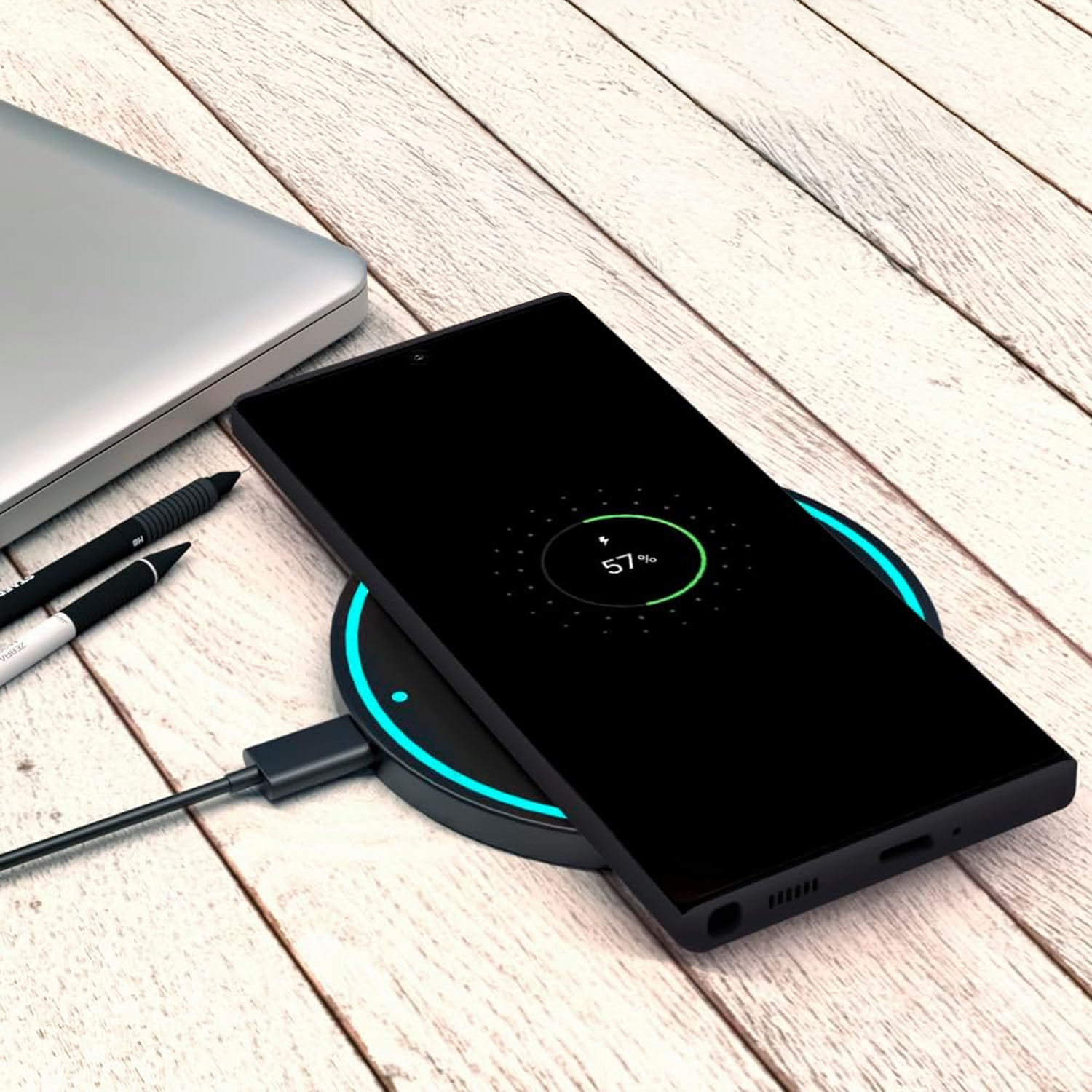 alkaya. | LUCID Silikon Case kompatibel mit Magsafe schwarz, Samsung S22 Ultra