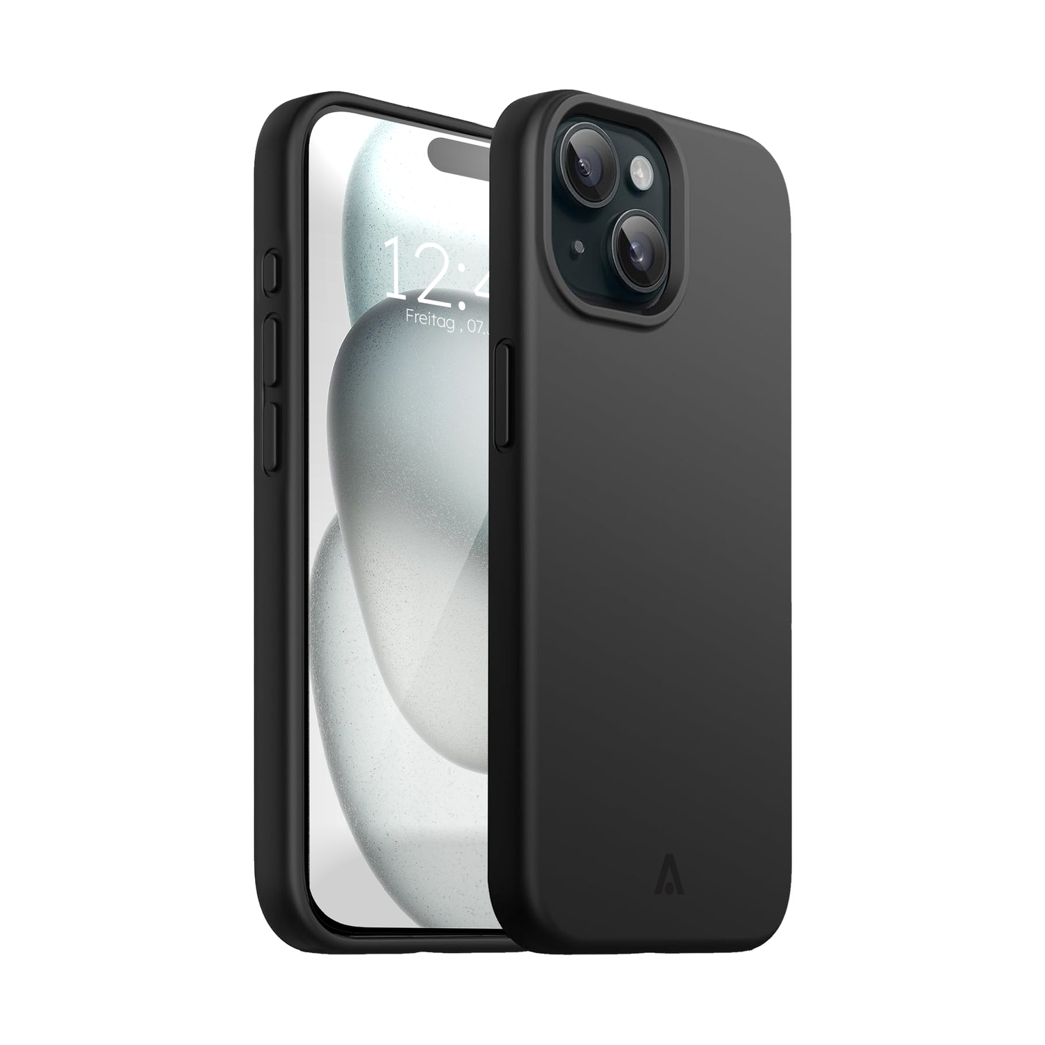 alkaya. | LUCID Silikon Case kompatibel mit Magsafe schwarz, iPhone 15 Plus