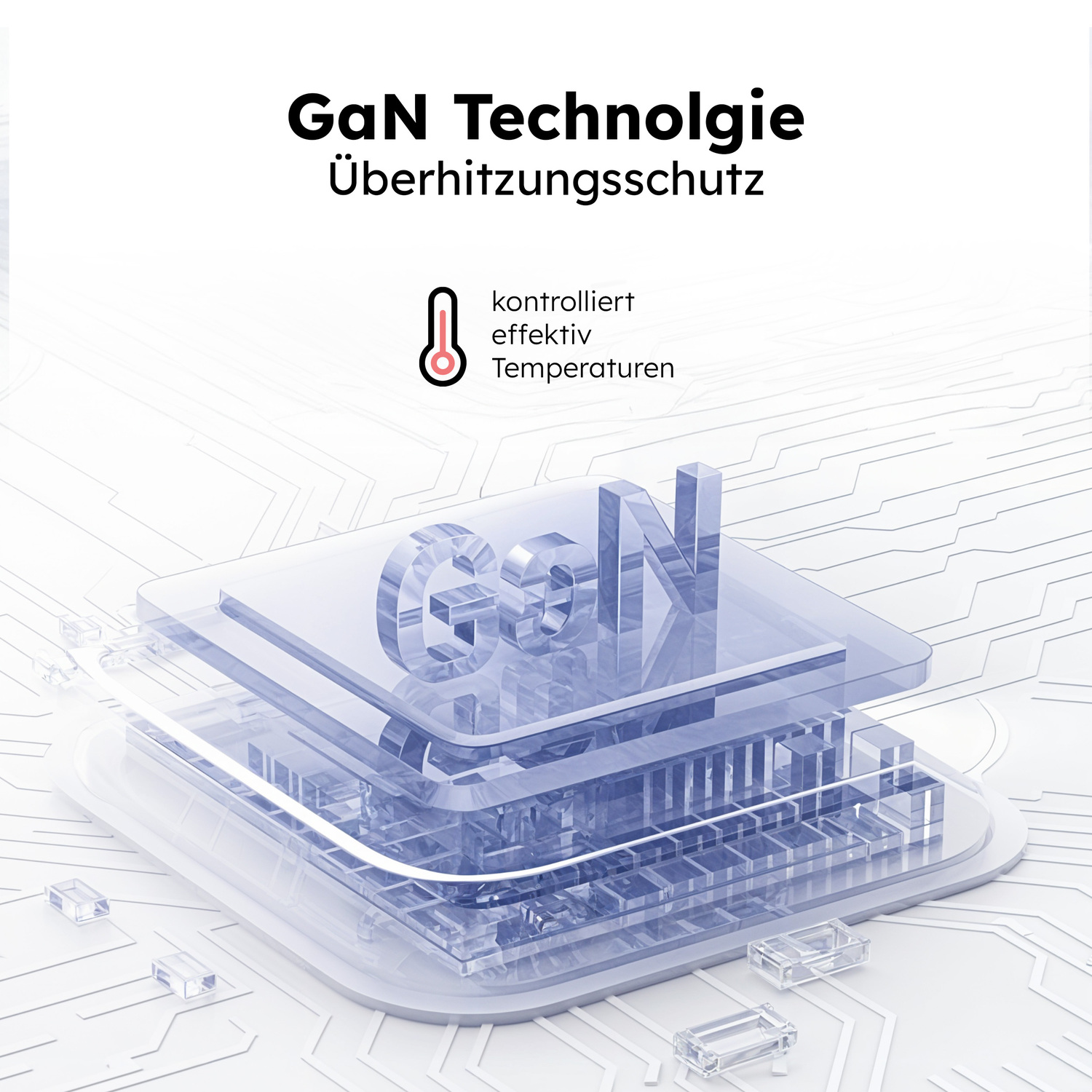 alkaya. | NEXUS | Ladegerät mit GaN Technologie | 45W Schwarz, USB C+A