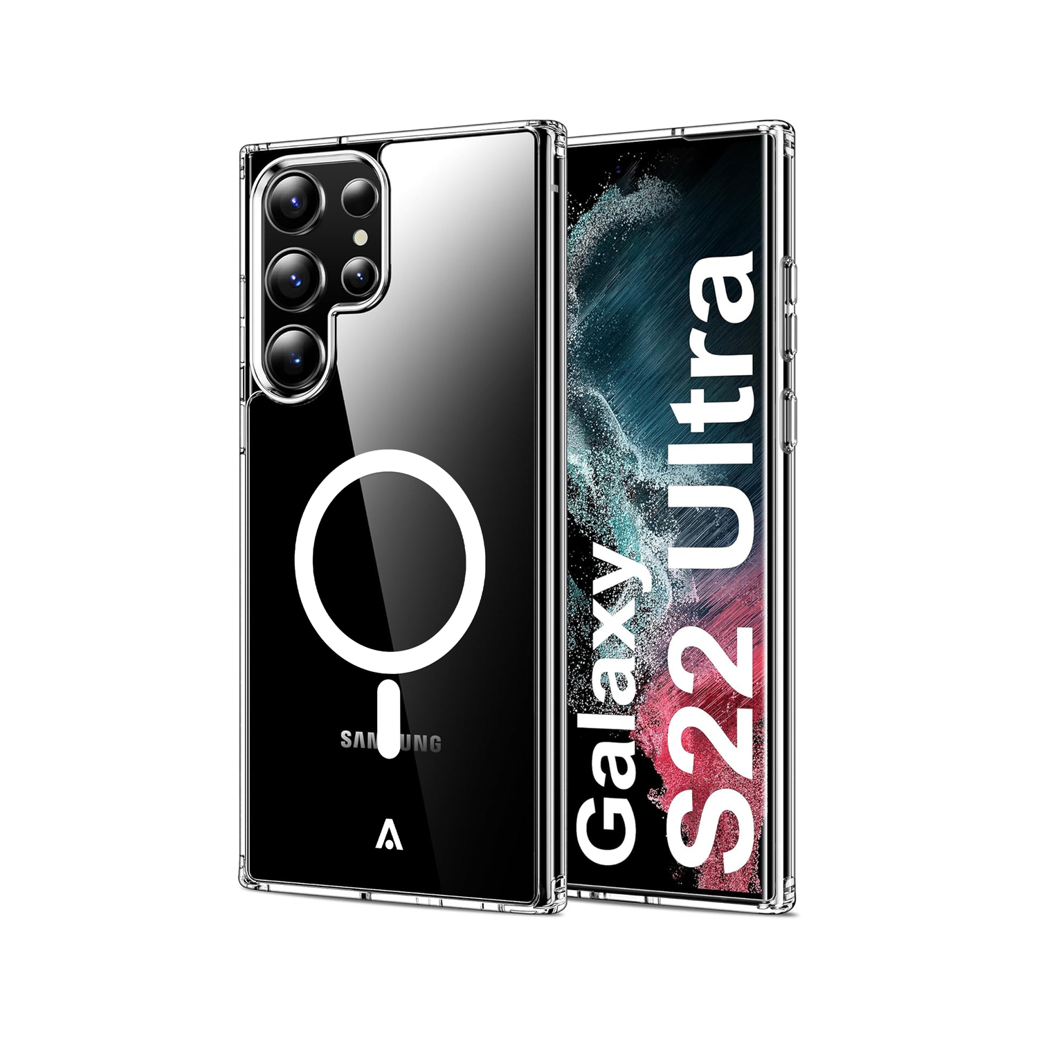 alkaya. | LUCID Clear Case kompatibel mit Magsafe transparent, Samsung S23 Ultra