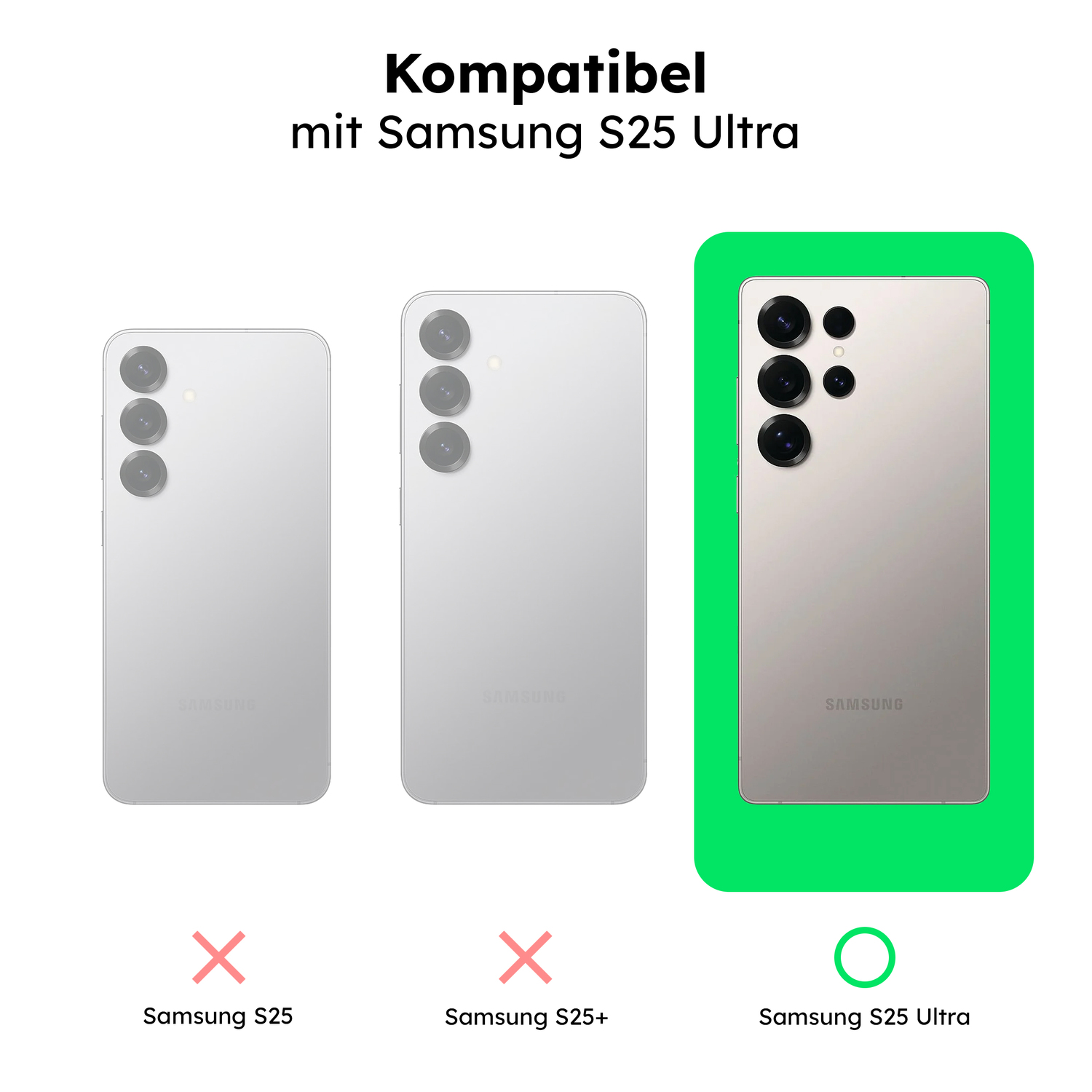 alkaya. | LUCID Clear Case kompatibel mit Magsafe Samsung S25 Ultra