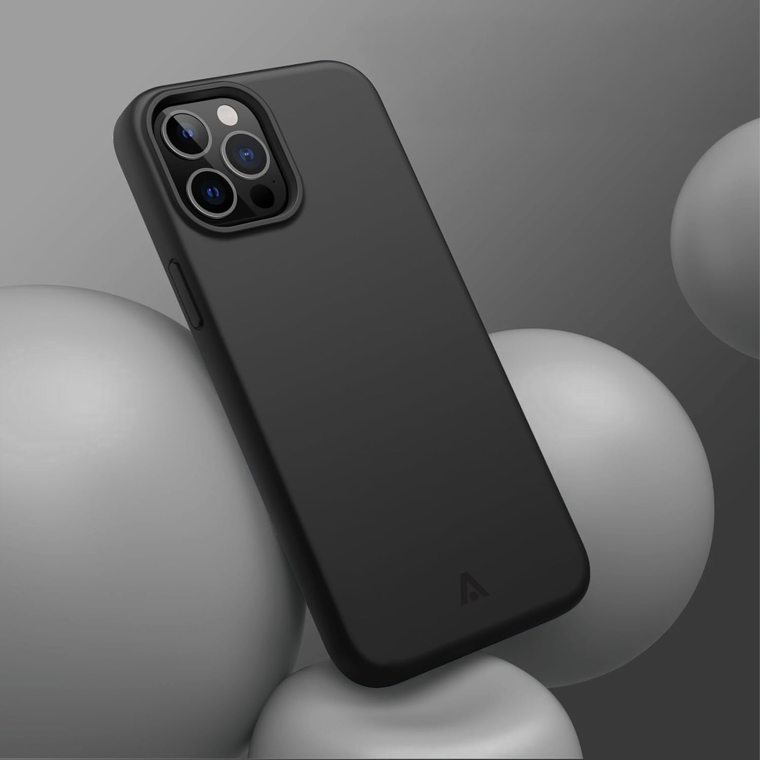 alkaya. | LUCID Silikon Case kompatibel mit Magsafe schwarz, iPhone 14 Pro Max