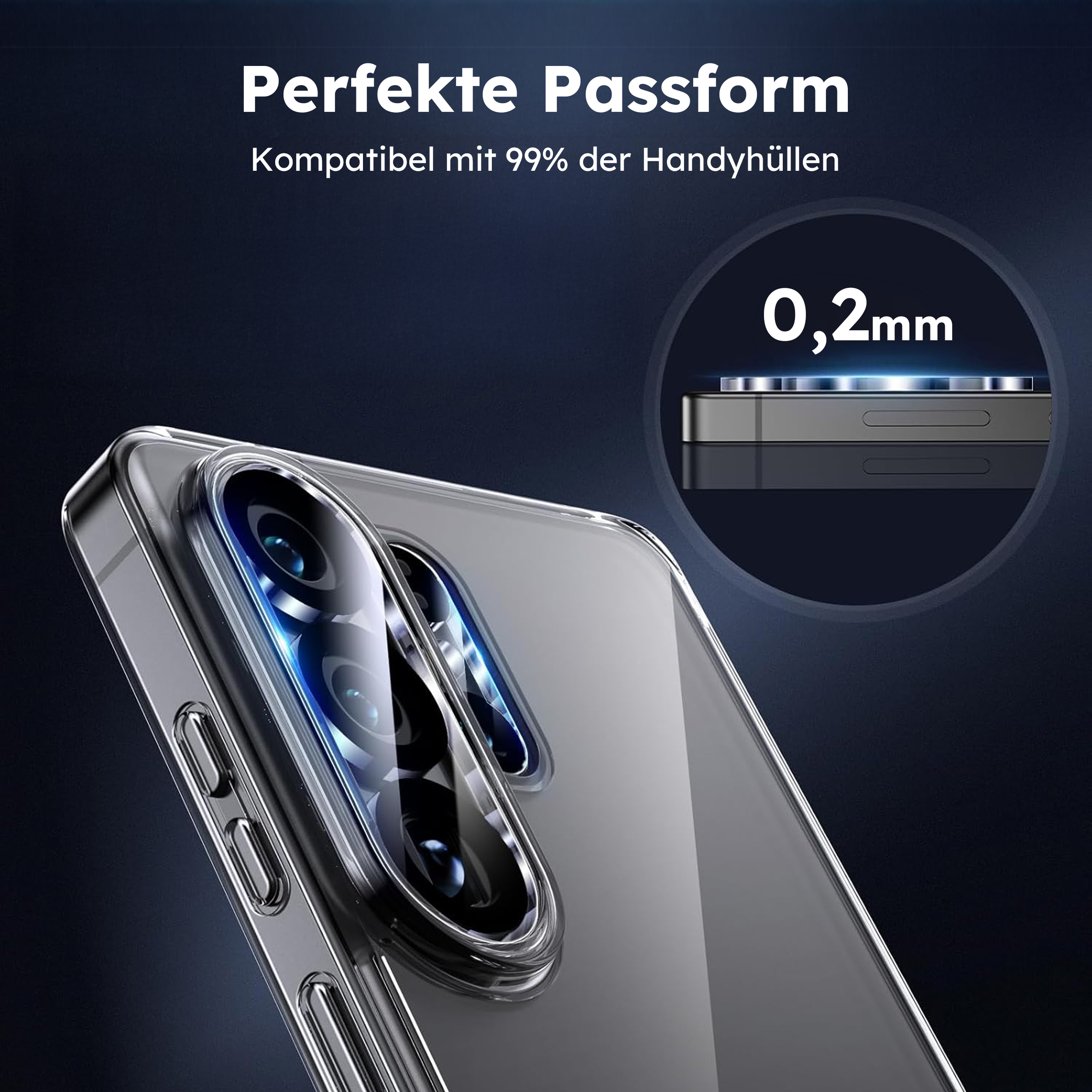 alkaya. | Lens Shield | Kameraschutzglas, Transparent Samsung S26Ultra