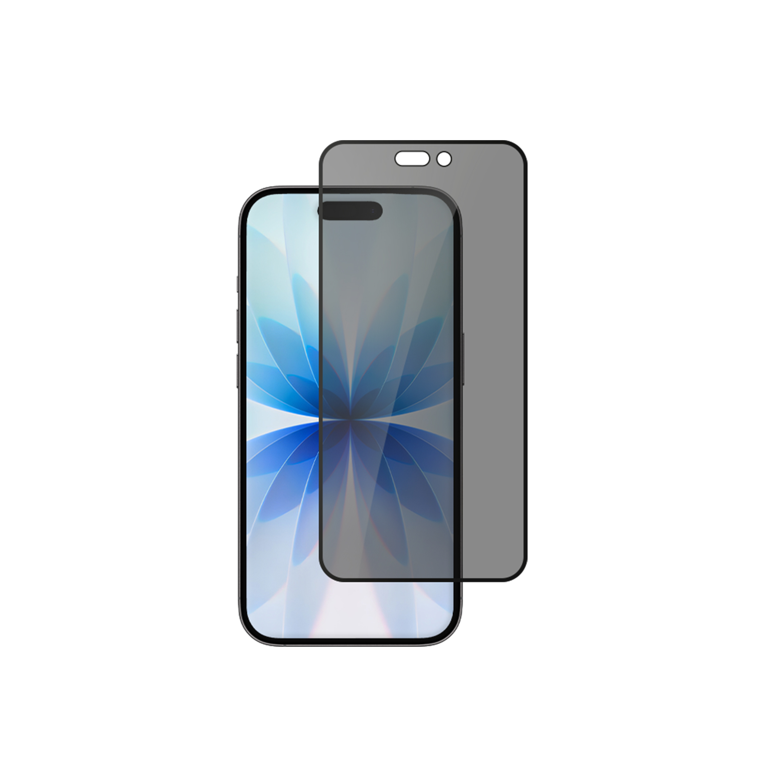 alkaya. | A Shield | Displayschutzglass | 3D Full Cover, Privacy, iPhone 17 / 17 Pro