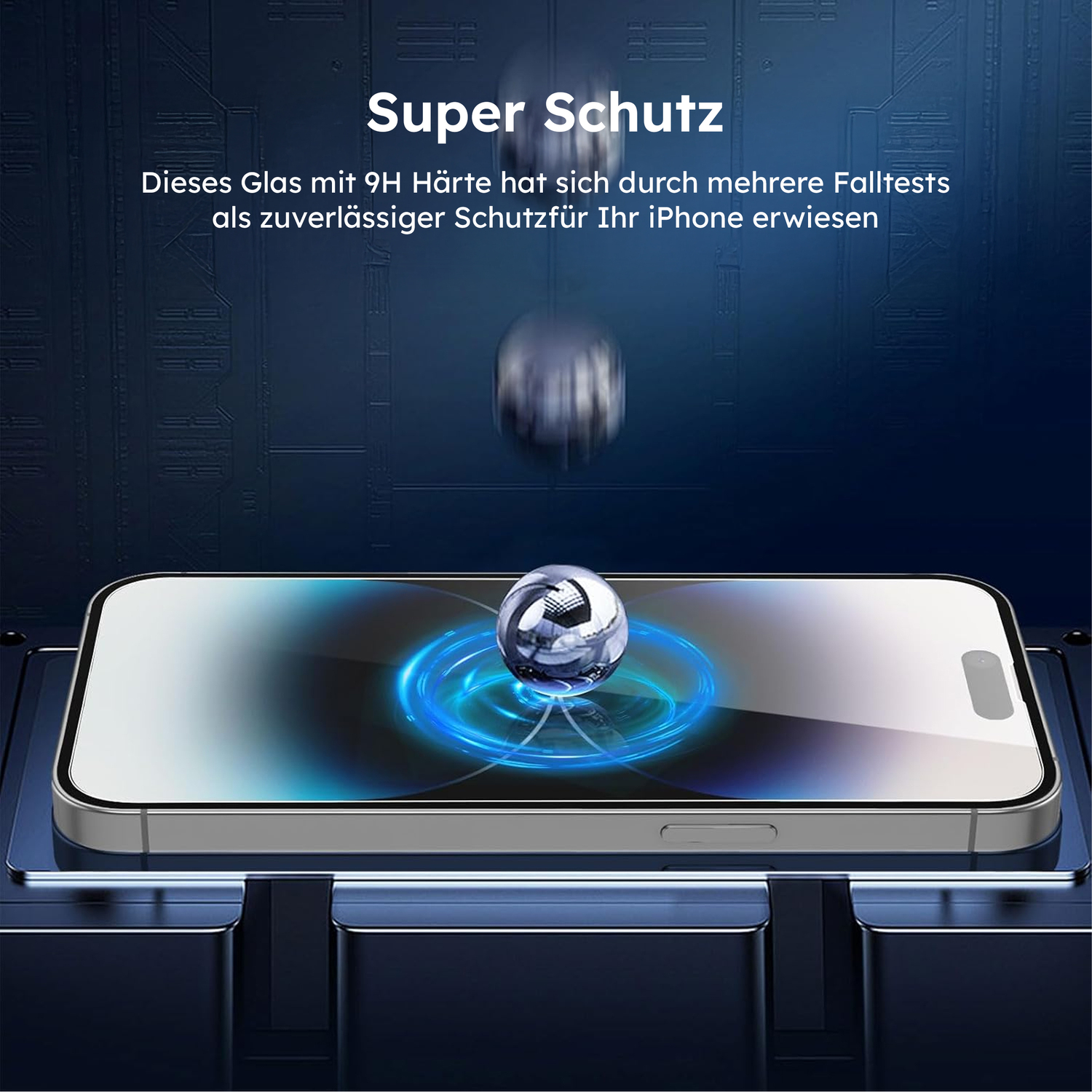 alkaya. | A Shield | Displayschutzglas | 3D Full Cover transparent, iPhone 14 Pro