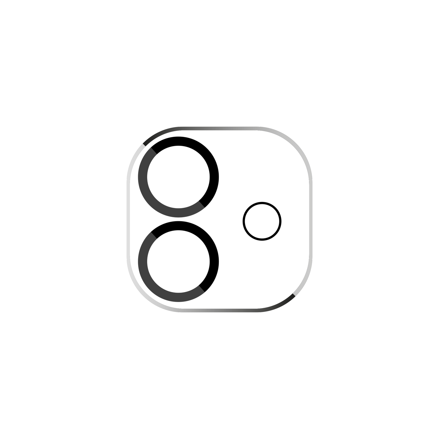 alkaya. | Lens Shield | Kameraschutzglas, Transparent iPhone 12 Mini