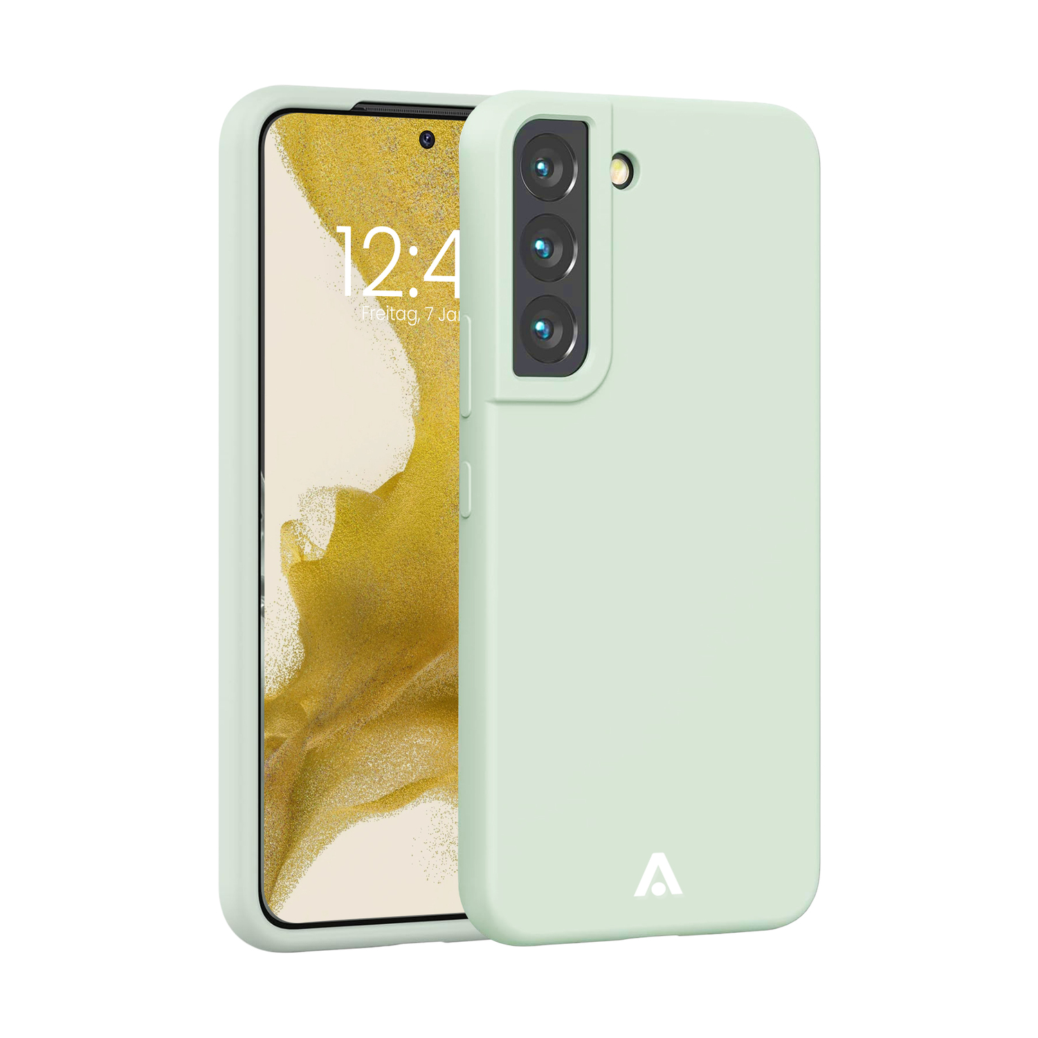 alkaya. | LUCID Silikon Case kompatibel mit Magsafe mint grün, Samsund S22