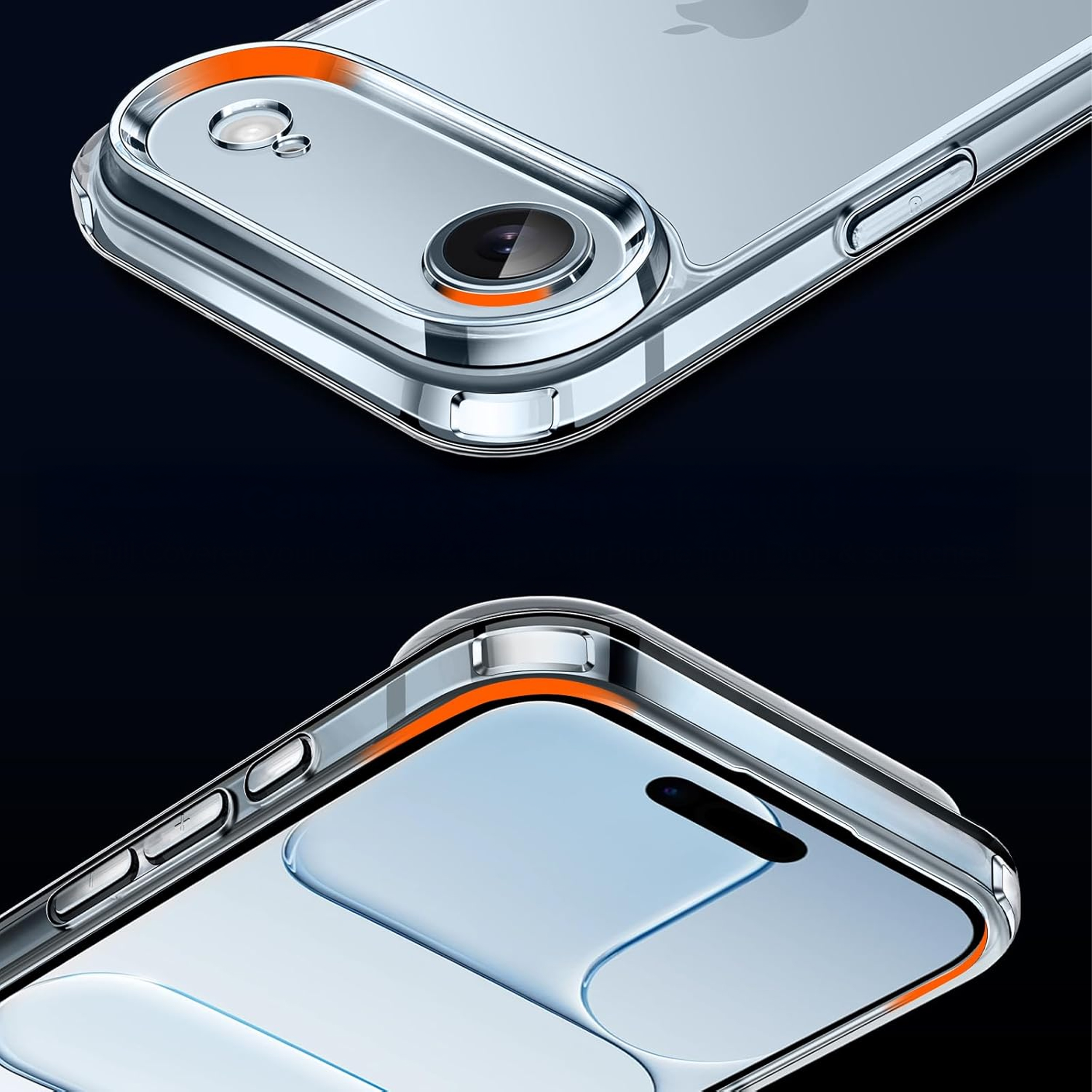 alkaya. | LUCID Clear Case kompatibel mit Magsafe transparent, iPhone 17 Air