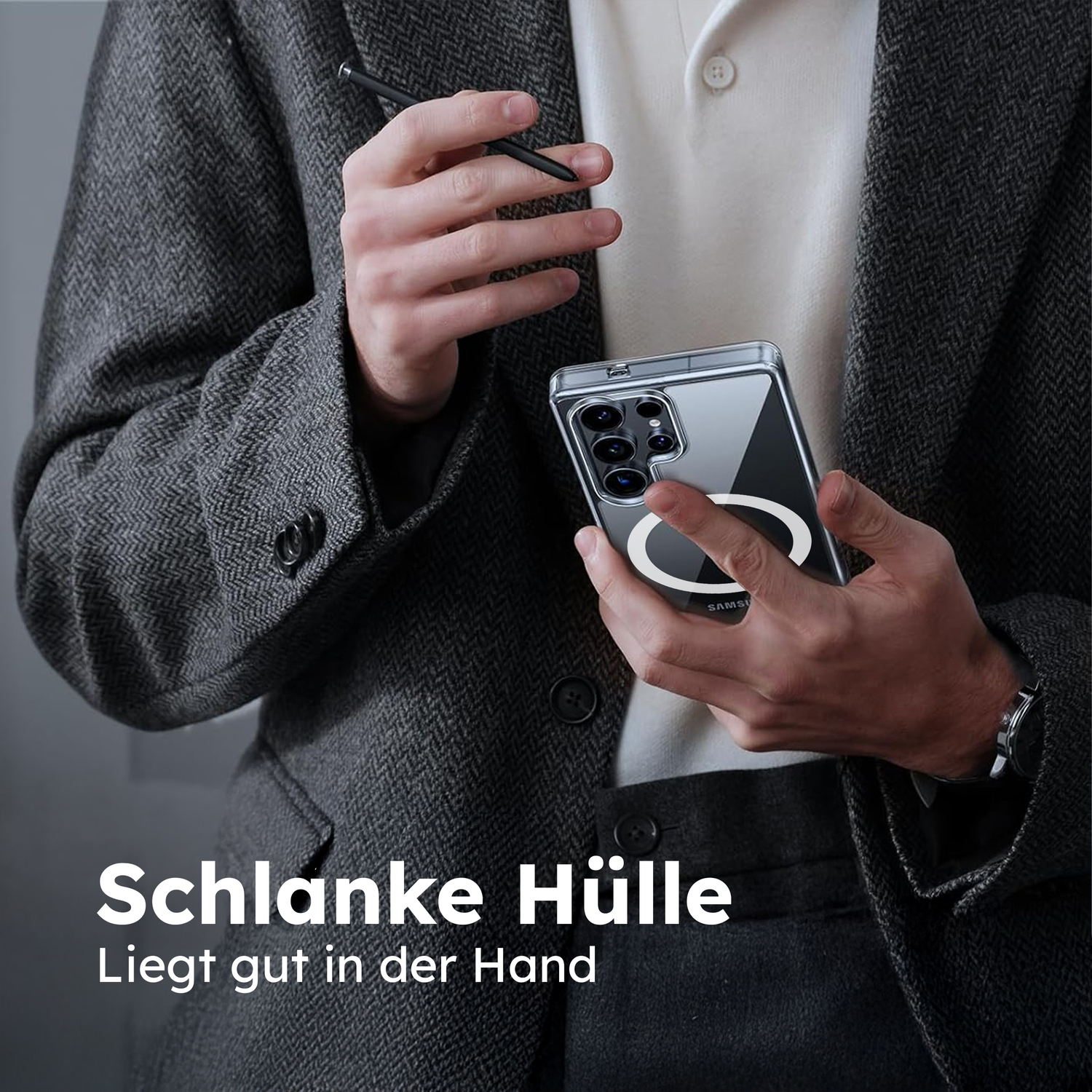 alkaya. | LUCID Clear Case kompatibel mit Magsafe Samsung S25 Ultra