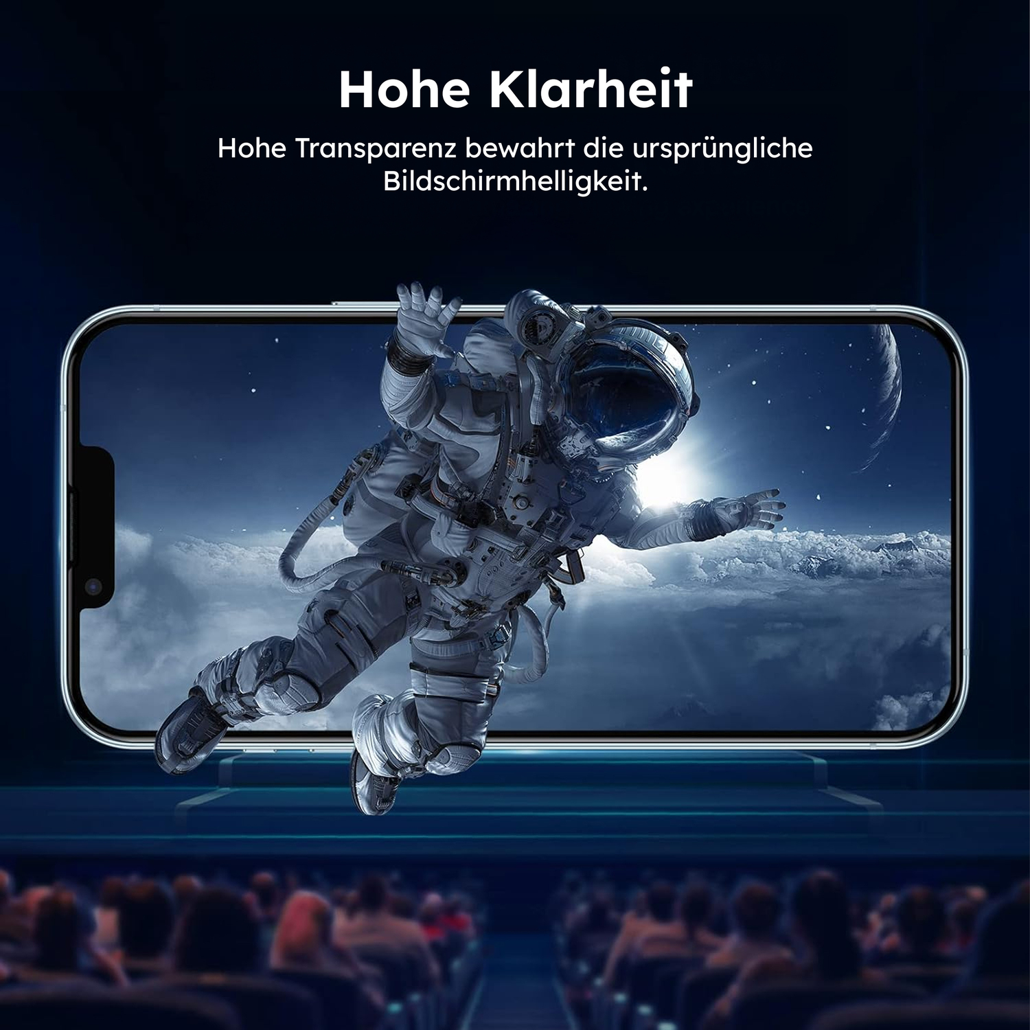 alkaya. | A Shield | Displayschutzglas | 3D Full Cover transparent, iPhone 13 Pro Max