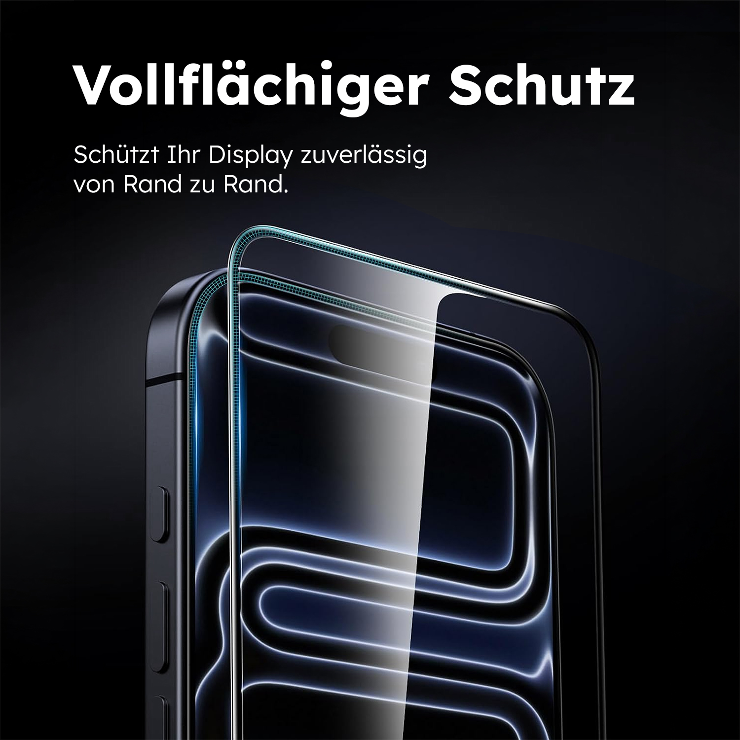 alkaya. | 2 In 1 A Shield | Displayschutzglas + Kameraschutzglas transparent, iPhone 17Pro/18 Pro