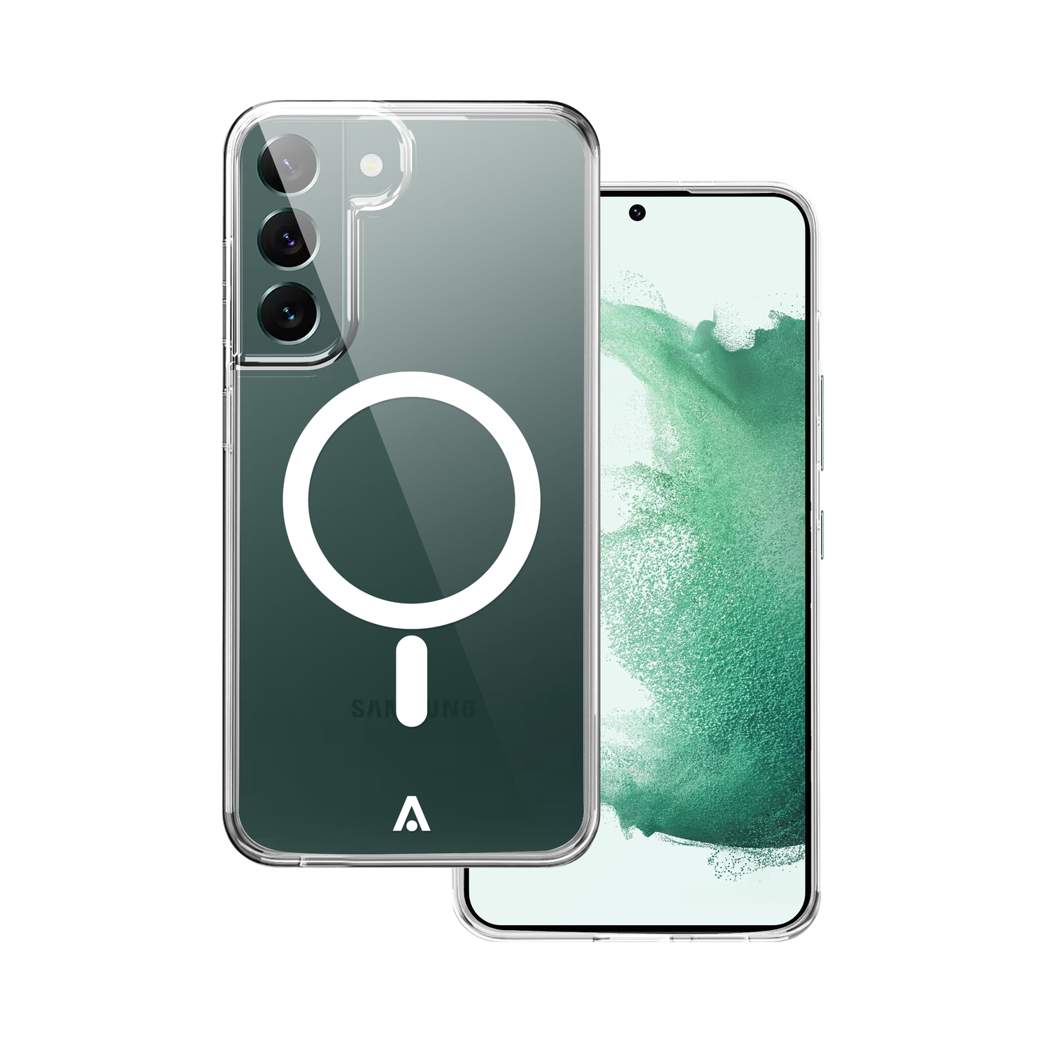 alkaya. | LUCID Clear Case kompatibel mit Magsafe transparent, Samsung S23