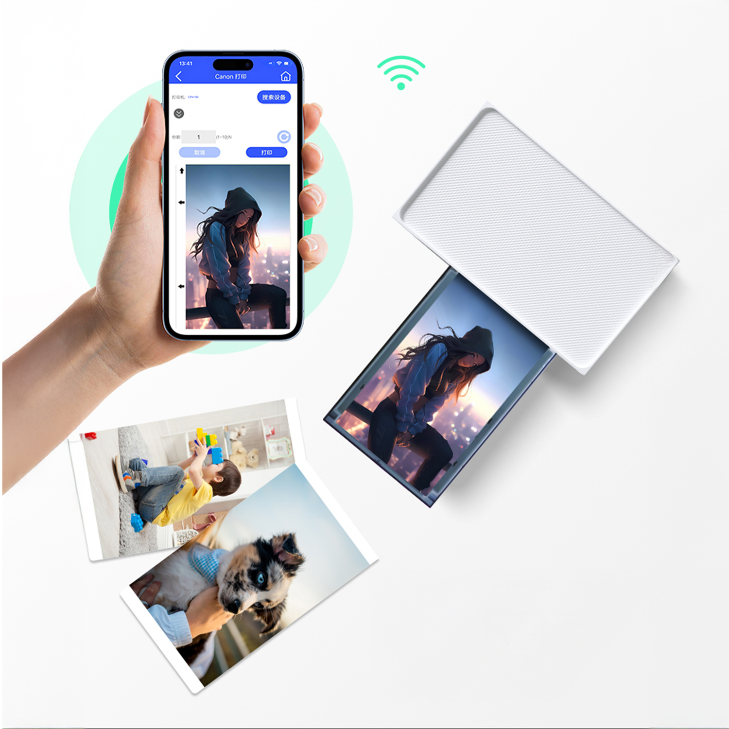 alkaya. | A Shield | Flex Form | A Pics Photo Printer Consumables Nachfüllset, Kartusche + Fotopapier 36er